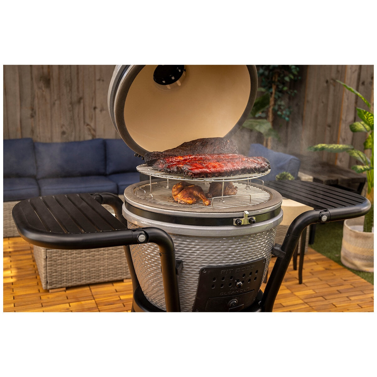 Pit Boss Kamado Grill Grey PBK24K2