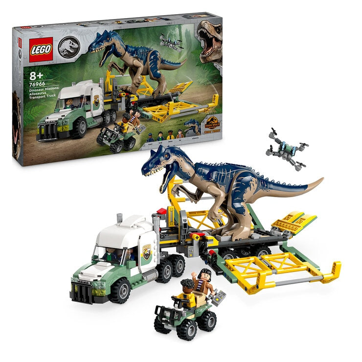 LEGO Jurassic World Dinosaur Missions: Allosaurus Transport Truck 76966