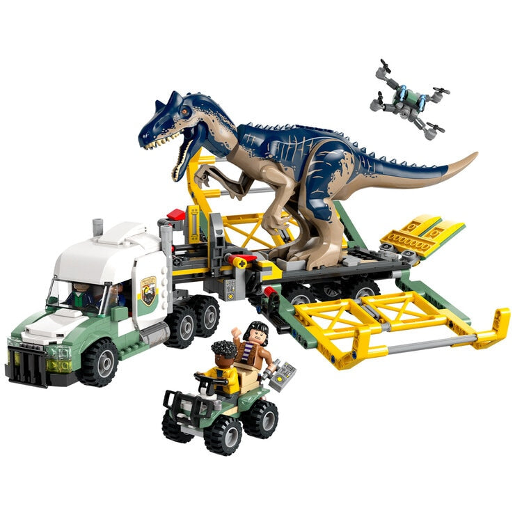 LEGO Jurassic World Dinosaur Missions: Allosaurus Transport Truck 76966