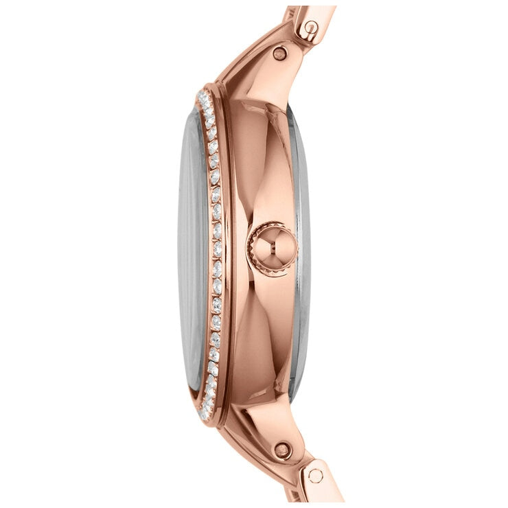 Fossil Virginia Rose Gold Tone Analogue Women's Watch ES3284