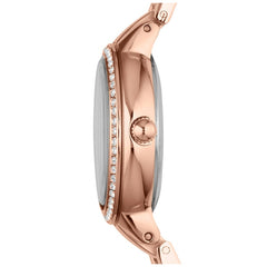 Fossil Virginia Rose Gold Tone Analogue Women's Watch ES3284