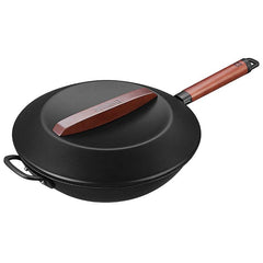 SANHO Nonstick Iron Wok 32cm - Smartyez