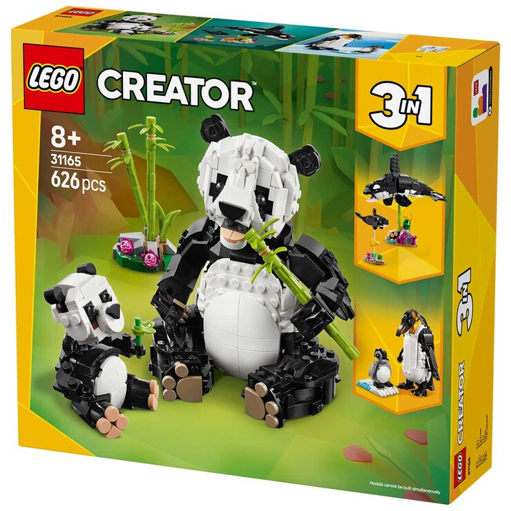 LEGO Creator 3 In 1 Wild Animals Panda Family 31165