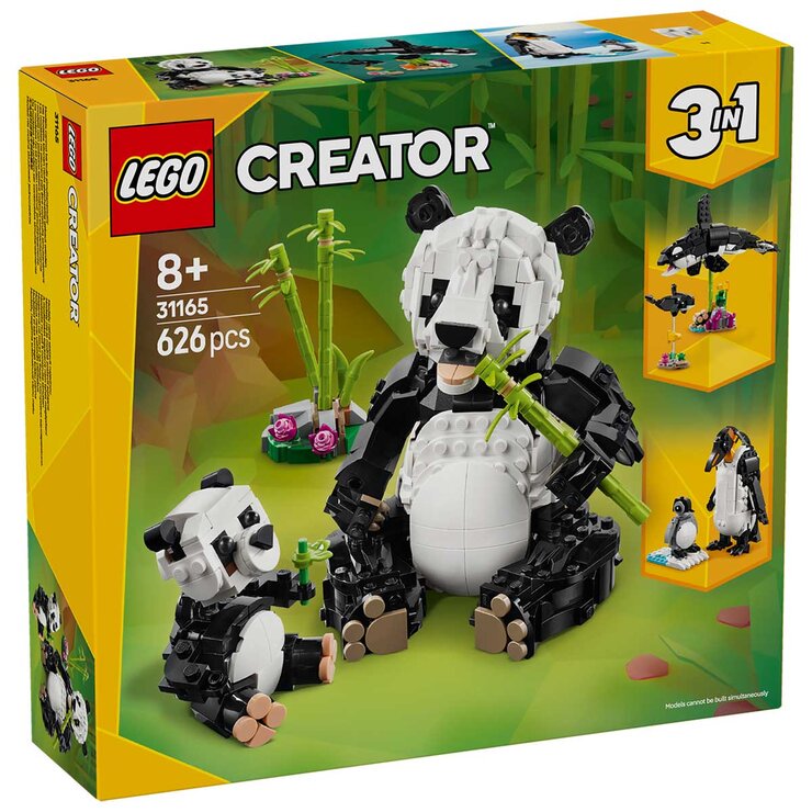 LEGO Creator 3 In 1 Wild Animals Panda Family 31165