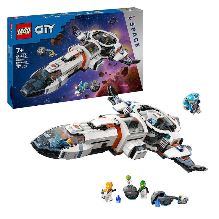 LEGO City Modular Galactic Spaceship Outer Space Toy for Kids 60446