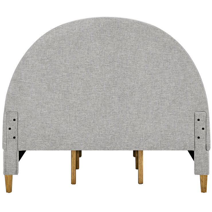Thomasville Upholstered Arch Queen Bed