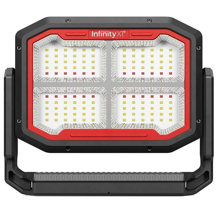 Infinity X1 Dual Powered Solar Work Light 3000 Lumen