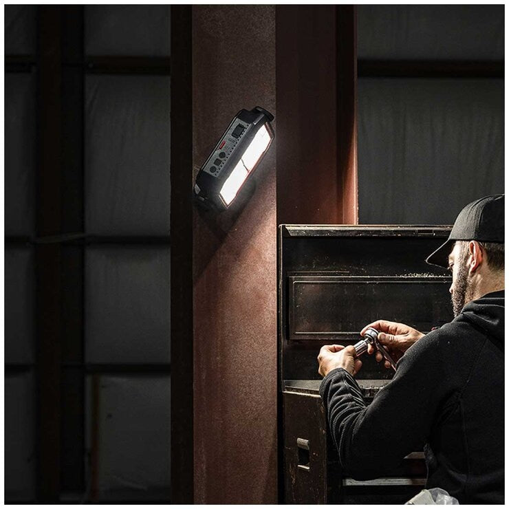 Infinity Work Light Infinity X1 Dual Powered Solar Work Light 3000 Lumen - Smartyez