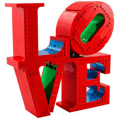 LEGO Art LOVE, Gift For Couples And Home Decor Idea 31214