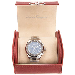 Salvatore Ferragamo 1898 Chrono Sport Guilloché Dial Men's Watch SFUI00821