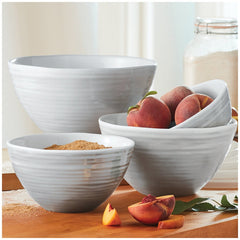 Pandex Ombre Mixing Bowls With Lids 4 Piece Set