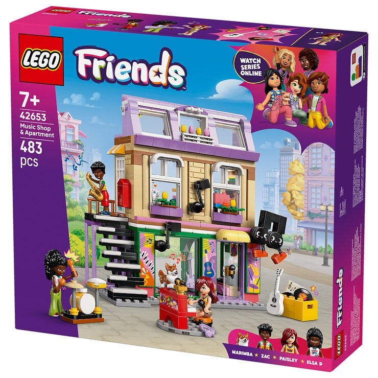 LEGO Friends Music Shop & Apartment 42653