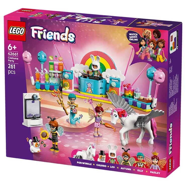 LEGO Friends Costume Party With Unicorn And Fairy 42661