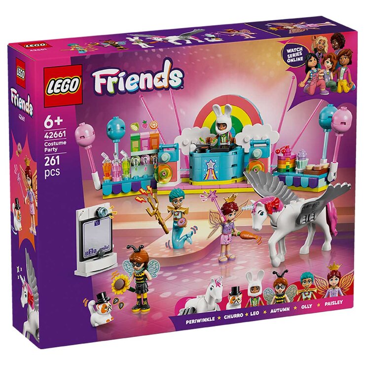 LEGO Friends Costume Party With Unicorn And Fairy 42661