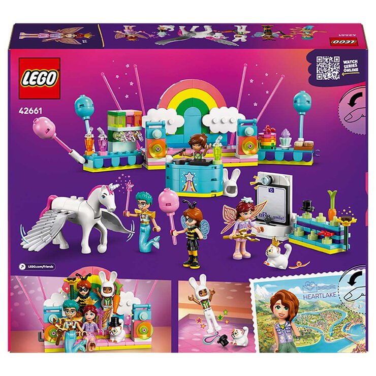 LEGO Friends Costume Party With Unicorn And Fairy 42661