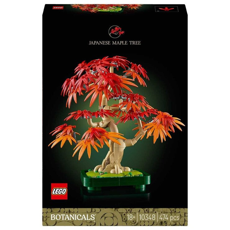 LEGO Botanicals Japanese Red Maple Bonsai Tree 10348