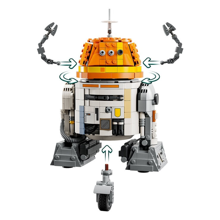 LEGO Star Wars Ahsoka Chopper (C1-10P) Astromech Droid 75416