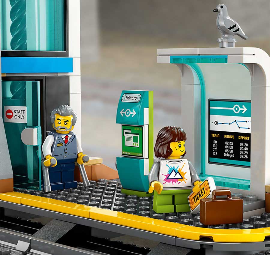 LEGO City Central Train Station 60469