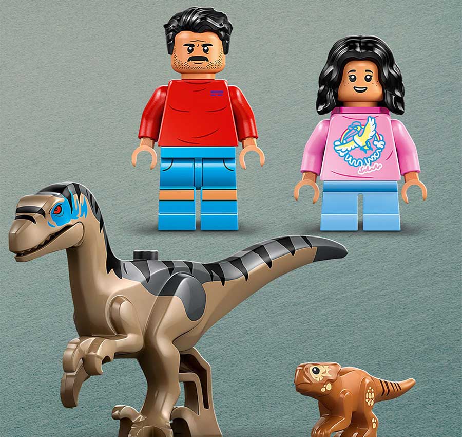 LEGO Jurassic World Raptor Off Road Escape 76972