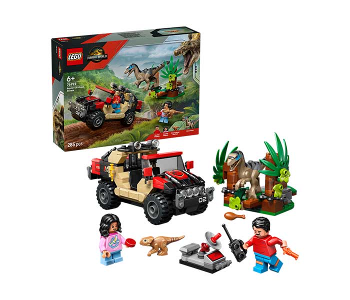 LEGO Jurassic World Raptor Off Road Escape 76972
