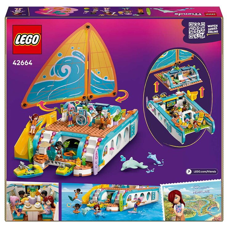 LEGO Friends Travel Boat Adventure 42664