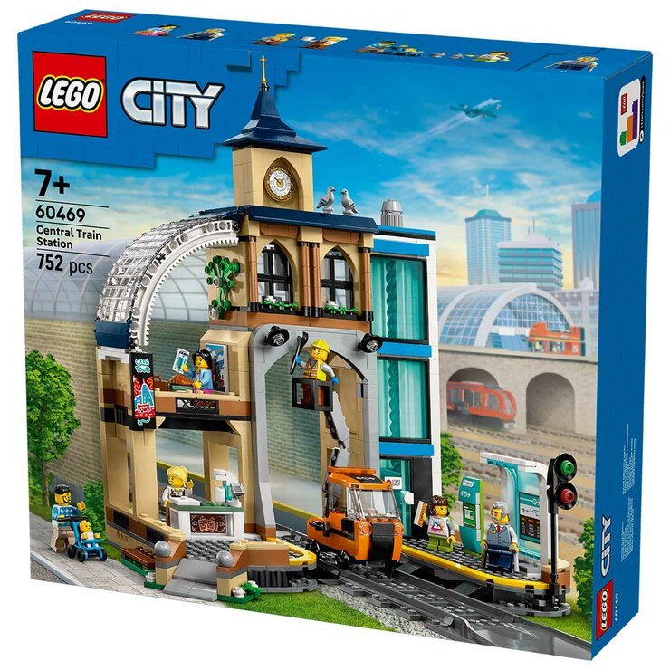 LEGO City Central Train Station 60469