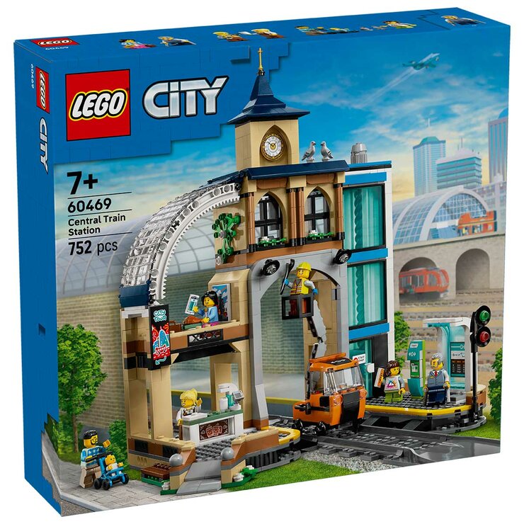 LEGO City Central Train Station 60469