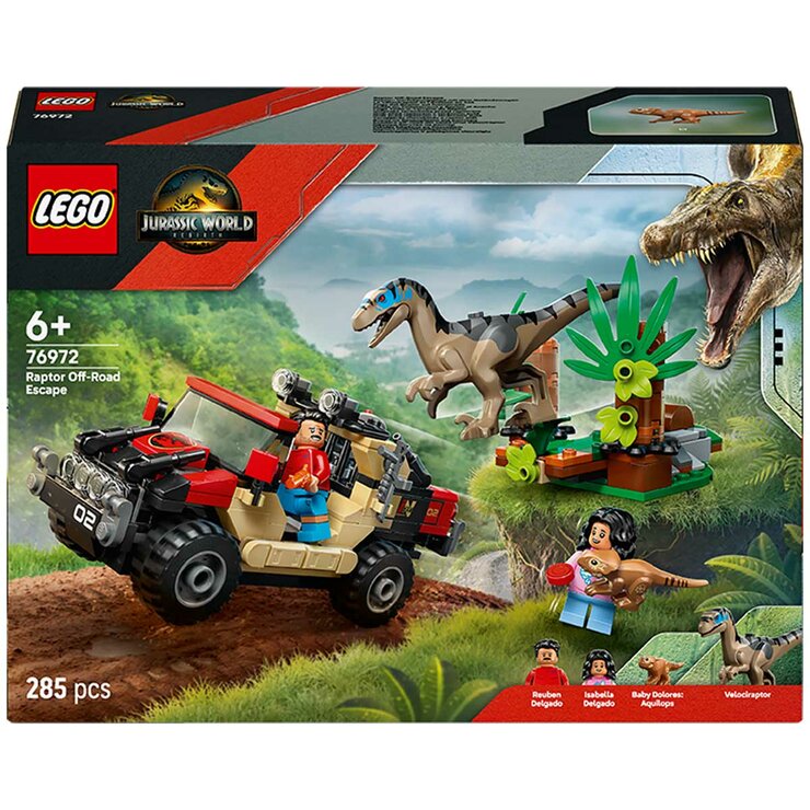 LEGO Jurassic World Raptor Off Road Escape 76972