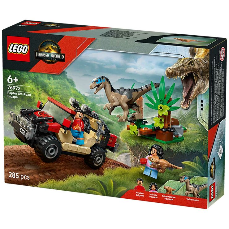 LEGO Jurassic World Raptor Off Road Escape 76972