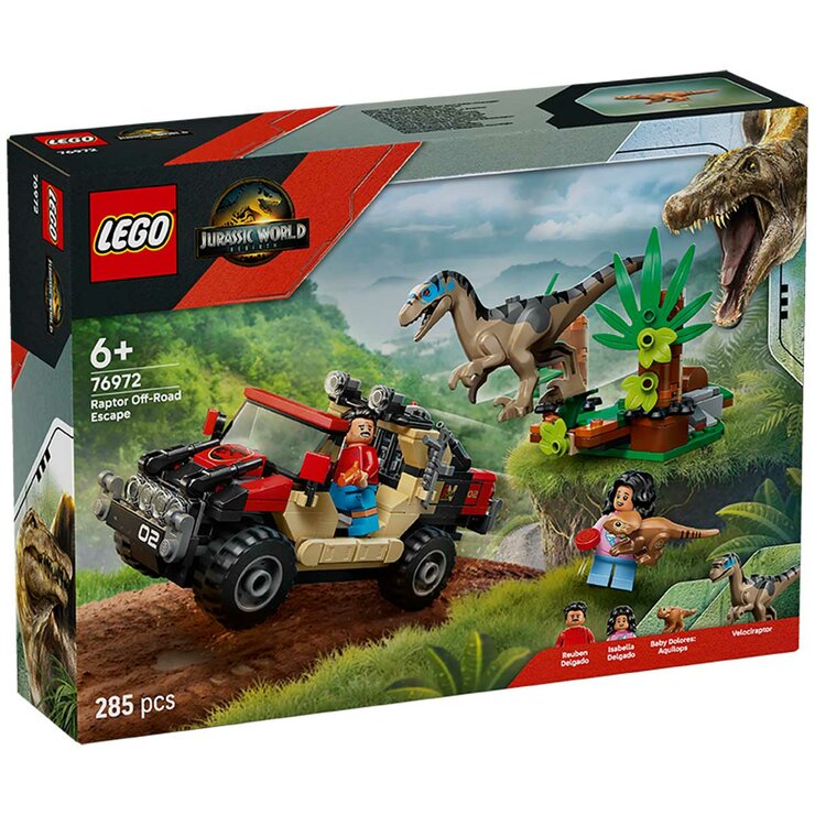 LEGO Jurassic World Raptor Off Road Escape 76972