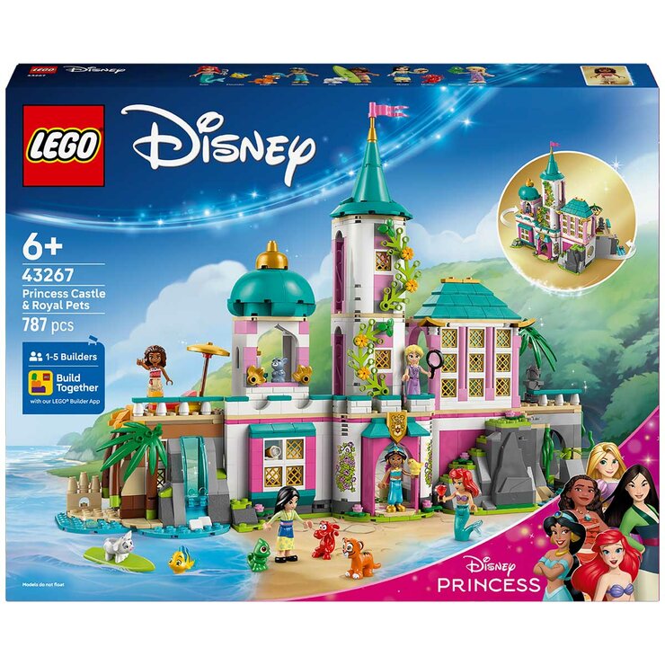 LEGO Disney Princess Castle And Royal Pets 43267