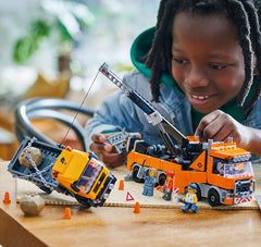 LEGO City Heavy-Duty Recovery Tow Truck With Crane 60467