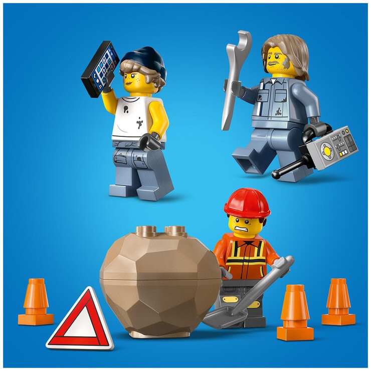 LEGO City Heavy-Duty Recovery Tow Truck With Crane 60467
