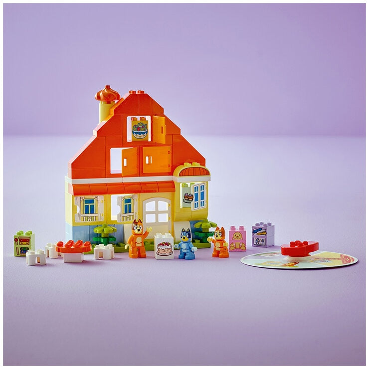LEGO DUPLO Bluey: Bluey’s Family House with Memory Game 10459