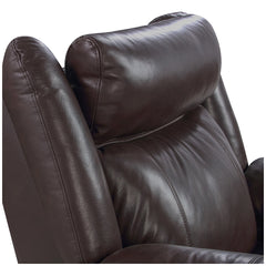 Valencia Charlie 3-Seater Leather Recliner Lounge Chocolate Colour