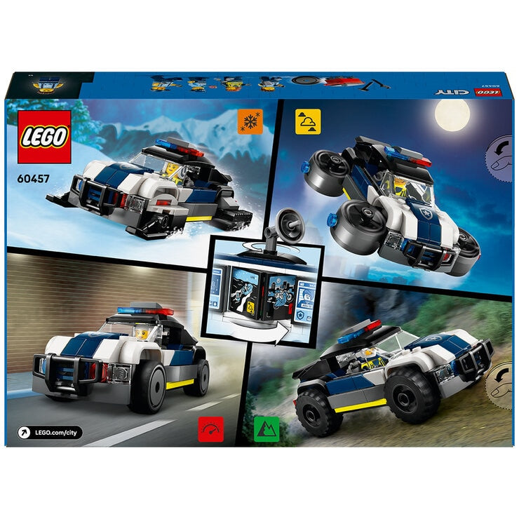 LEGO City Custom Police Car Garage 60457