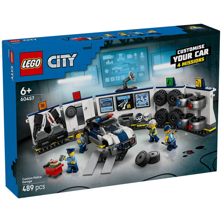 LEGO City Custom Police Car Garage 60457