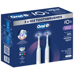 Oral B-IO3 Series 3 Dual Handle Electric Toothbrush