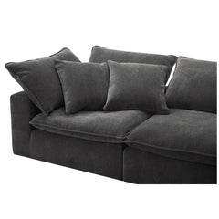 Aiden & Ivy 6 Piece Fabric Modular Sectional