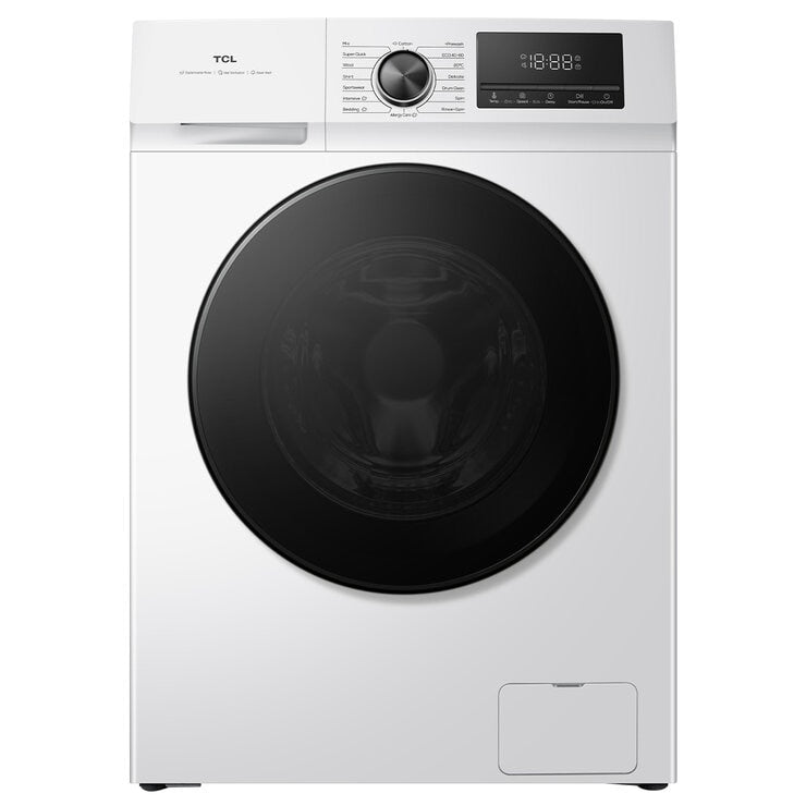 TCL 10KG Front Load Washing Machine White WF10P11W