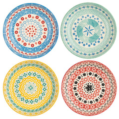 Signature Housewares Dinner Bowls 4 Piece Set