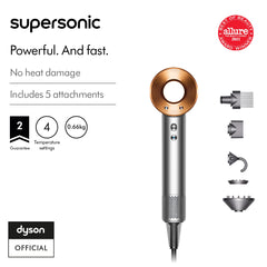 Dyson Supersonic™ hair dryer (Bright Nickel/Bright Copper)