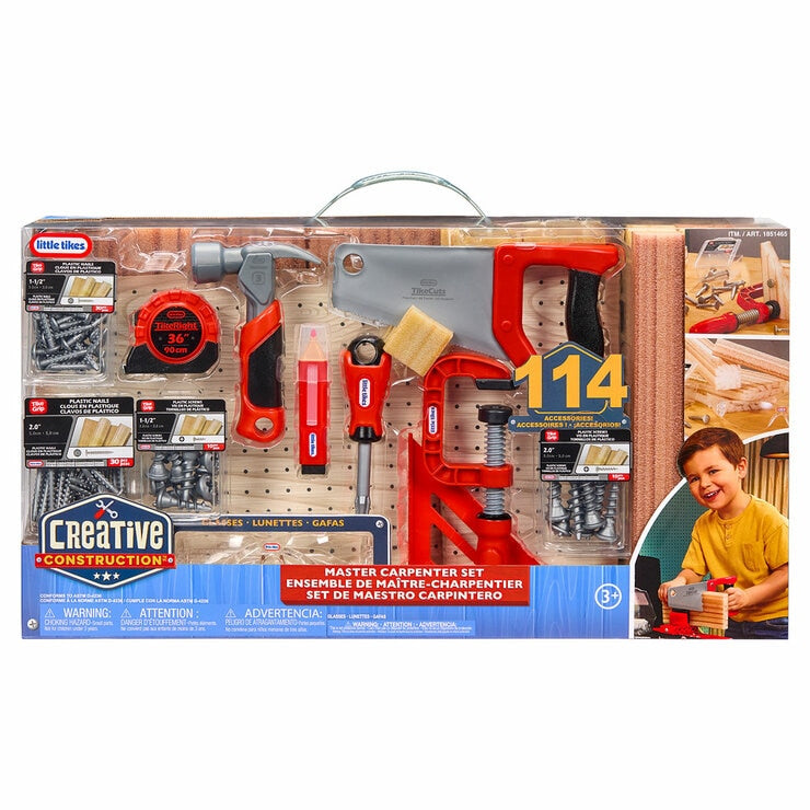 Little Tikes Creative Construction Master Carpenter Set