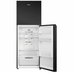 Haier 311L 300 Series Refrigerator Top Freezer Black HRF330TG
