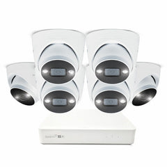 Swann 3K Wired NVR 6 Dome Camera Kit 1TB HDD With AdvancedX Security System And 24/7 Recording