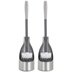 Polder Stainless Steel Toilet Brush Caddy 2 Pack