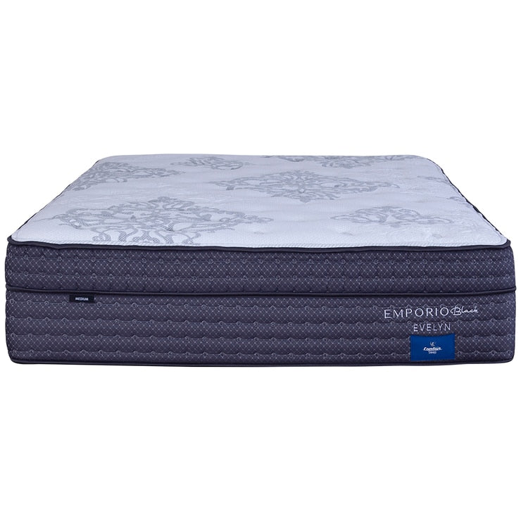 Comfort Sleep Emporio Black Evelyn Queen Mattress