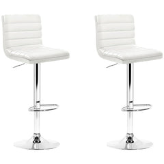 Artiss Arne Barstool White 2 Pack