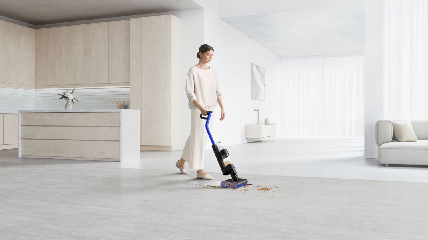 Dyson WashG1™ wet floor cleaner + Car+Boat handheld vacuum bundle