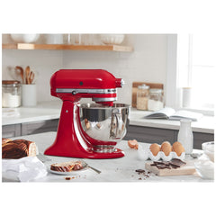 KitchenAid KSM150 Mixer Empire Red